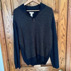 Dockers Chenille Argyle sweater size L